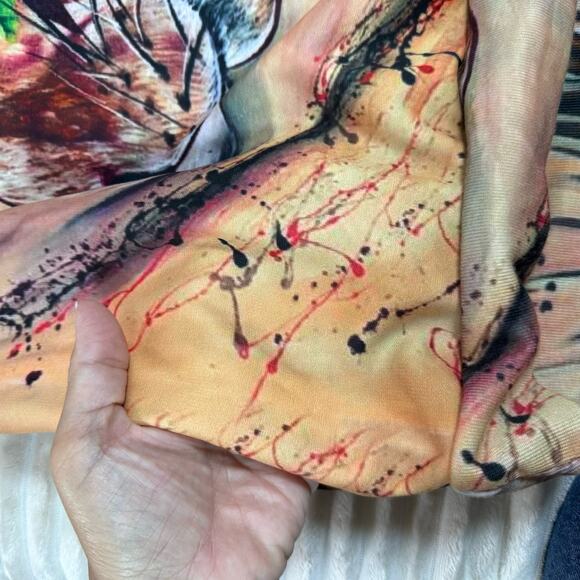 Chota 13 2020 Men’s Hoodie Pullover Printed Lion Colorful Large - Picture 5 of 9